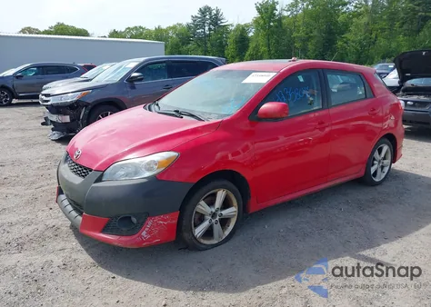 2009 Toyota Matrix S from USA, damaged, VIN 2T1LE40EX9C009227